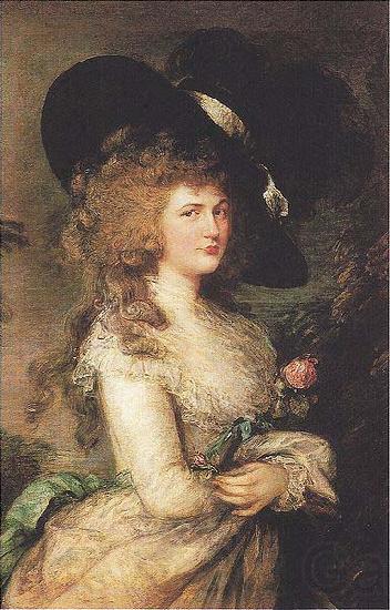 Thomas Gainsborough Lady Georgiana Cavendish, Duchess of Devonshire